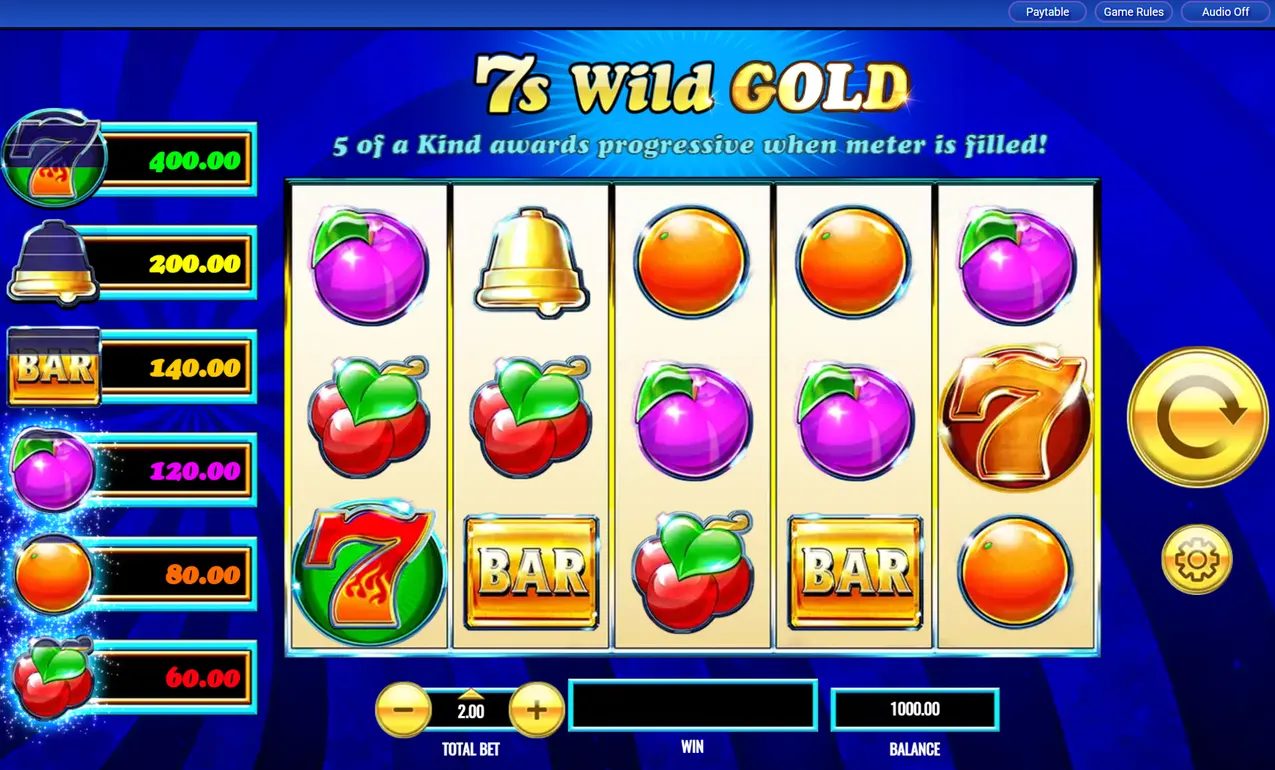 7s Wild Gold artwork
