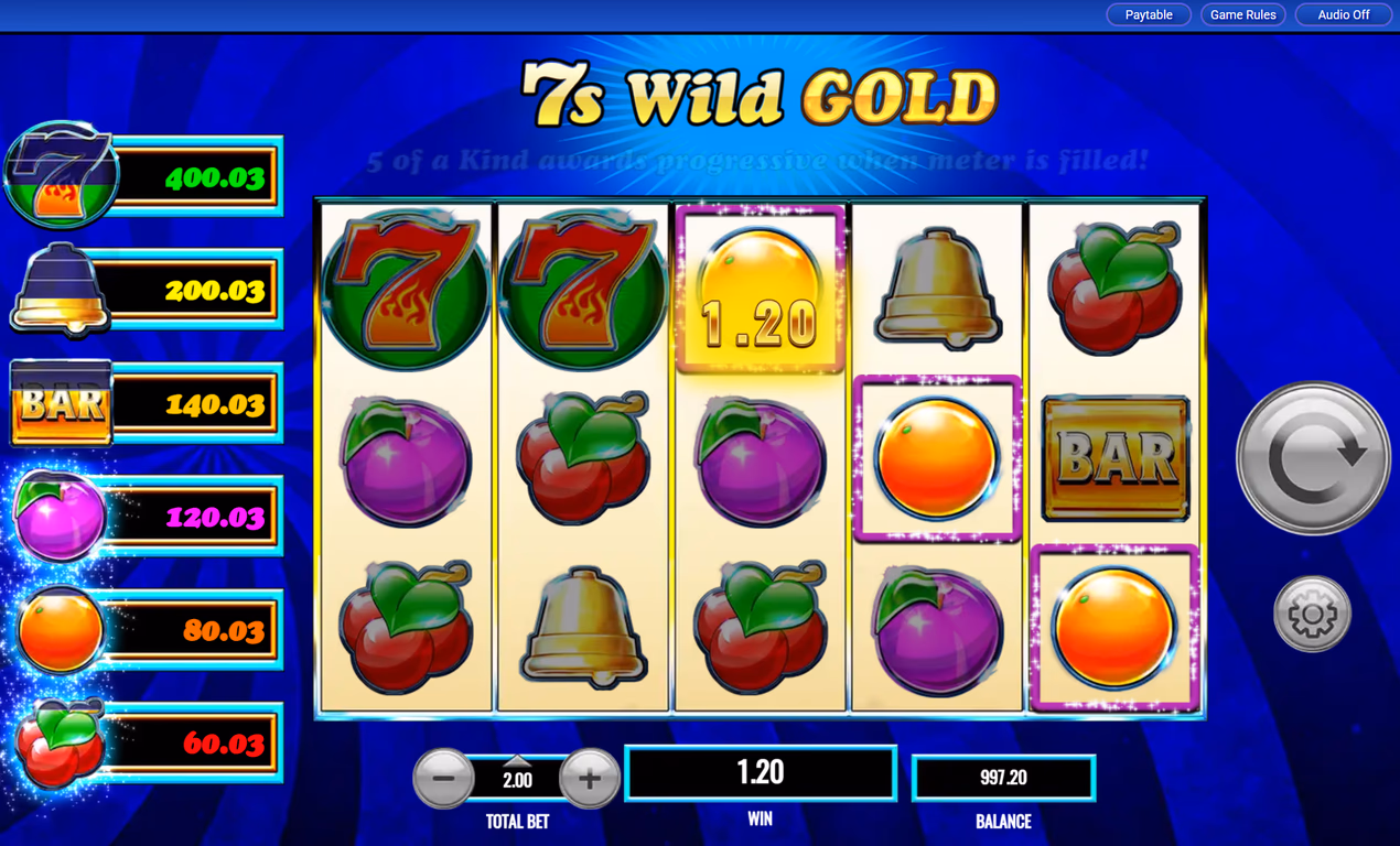 7s Wild Gold artwork